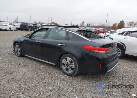 2017 Kia Optima Hybrid Ex z USA, uszkodzony, nr VIN KNAGU4LE2H5010767